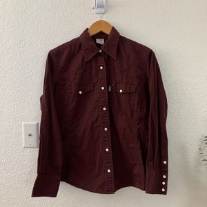 Carhartt Long Sleeve Button up Shirt